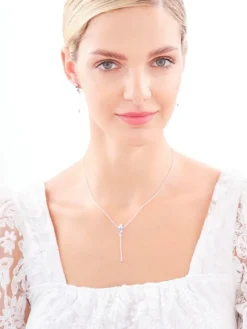 Kolczyki srebrne z cyrkoniami