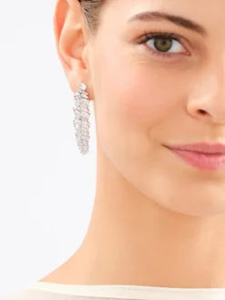 Kolczyki srebrne z cyrkoniami