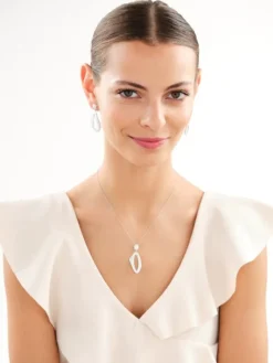 Kolczyki srebrne z cyrkoniami