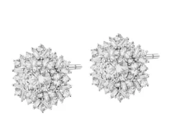 Kolczyki srebrne z cyrkoniami