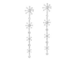 Kolczyki srebrne z cyrkoniami