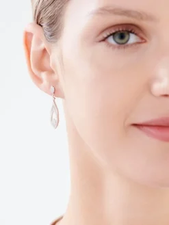 Kolczyki srebrne z cyrkoniami