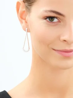 Kolczyki srebrne z cyrkoniami