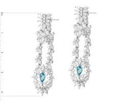 Kolczyki srebrne z cyrkoniami