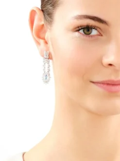 Kolczyki srebrne z cyrkoniami