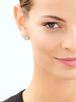 Kolczyki srebrne z emalią - Harry Potter, peron 9 i ¾, Warner Bros. Discovery