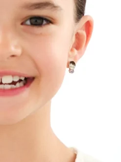 Kolczyki srebrne z emalią - Harry Potter, Warner Bros. Discovery