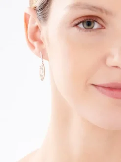 Kolczyki srebrne z perłami i cyrkoniami