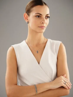 Kolczyki z białego złota z brylantami - 1,15 ct - próba 585