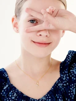 Kolczyki z żółtego i białego  złota z diamentami - 0,008 ct - próba 375