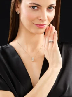 Kolczyki z żółtego złota z brylantami - 1,13 ct - próba 585