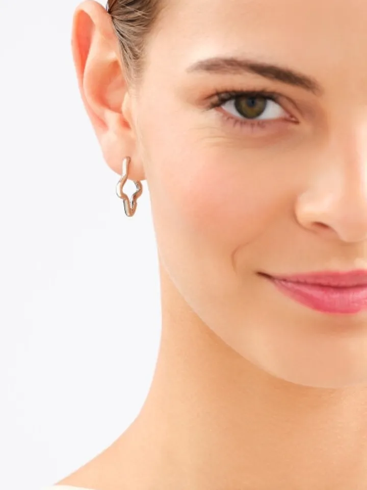 Kolczyki ze stali szlachetnej - gwiazdy