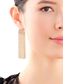 Kolczyki ze stali szlachetnej z cyrkoniami