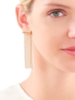 Kolczyki ze stali szlachetnej z cyrkoniami