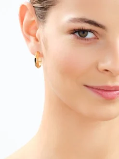 Kolczyki ze stali szlachetnej z cyrkoniami