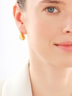 Kolczyki ze stali szlachetnej - łezki