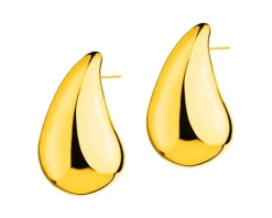 Kolczyki ze stali szlachetnej - łezki