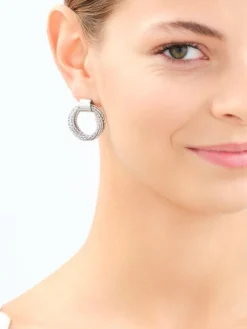 Kolczyki ze stali szlachetnej - koła