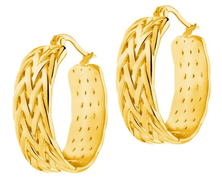 Kolczyki ze stali szlachetnej