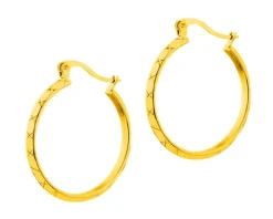 Kolczyki ze stali szlachetnej - koła