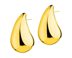 Kolczyki ze stali szlachetnej - łezki