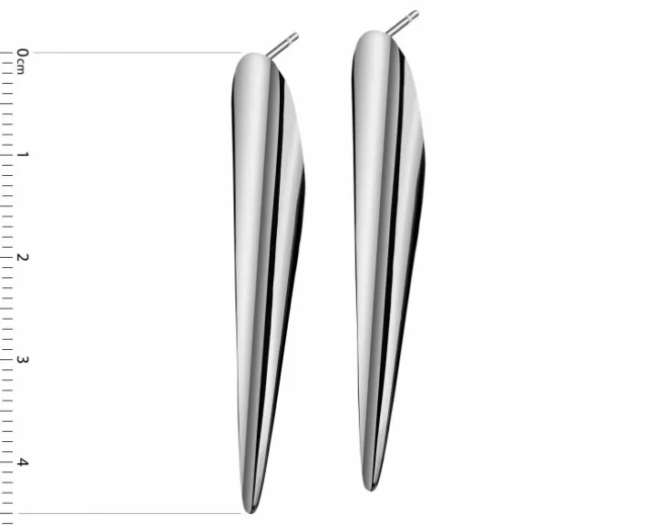 Kolczyki ze stali szlachetnej