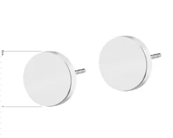 Kolczyki ze stali szlachetnej