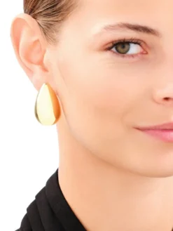 Kolczyki ze stali szlachetnej - łezki