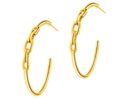 Kolczyki ze stali szlachetnej - koła