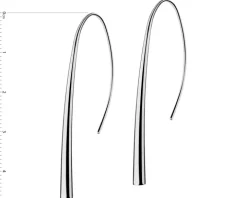 Kolczyki ze stali szlachetnej