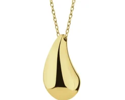 Naszyjnik srebrny - łezka