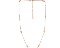 Naszyjnik srebrny - fasolki