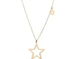 Naszyjnik srebrny - gwiazdy