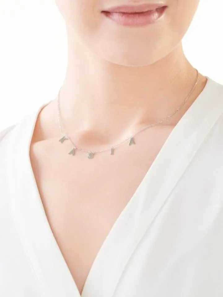 Naszyjnik srebrny - Kasia