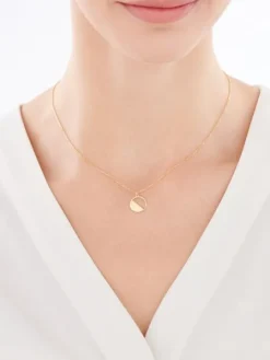 Naszyjnik srebrny - koło