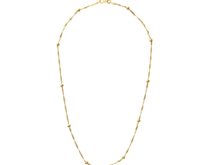 Naszyjnik srebrny - kulki