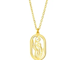 Naszyjnik srebrny - kwiaty