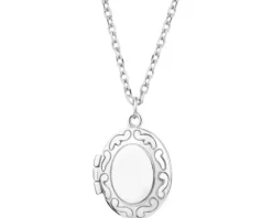 Naszyjnik srebrny - puzderko