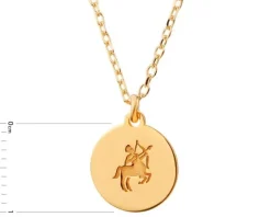 Naszyjnik srebrny - Strzelec