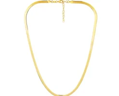 Naszyjnik srebrny - taśma