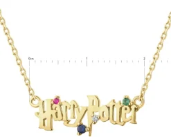 Naszyjnik srebrny z cyrkoniami - Harry Potter, Warner Bros. Discovery