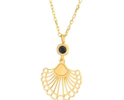 Naszyjnik srebrny z cyrkonią