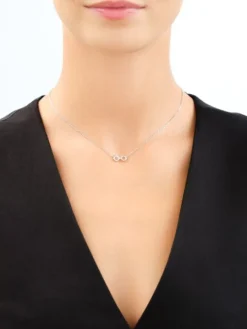 Naszyjnik srebrny z cyrkoniami - Harry Potter, okulary, Warner Bros. Discovery