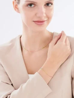 Naszyjnik srebrny z emalią