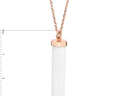 Naszyjnik z mosiądzu pozłacany z muszlą