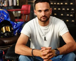 Naszyjnik ze stali szlachetnej