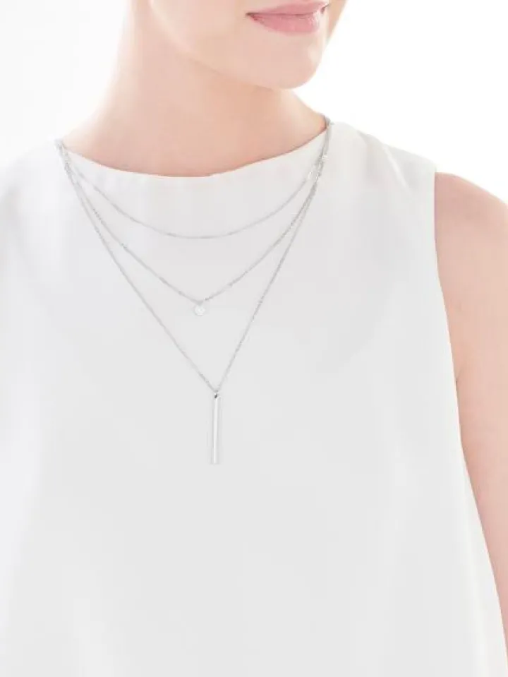 Naszyjnik ze stali szlachetnej