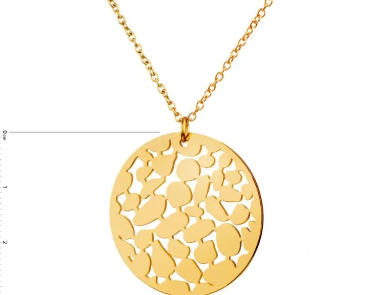 Naszyjnik ze stali szlachetnej