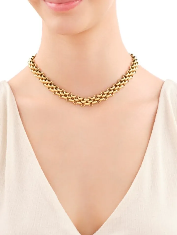 Naszyjnik ze stali szlachetnej