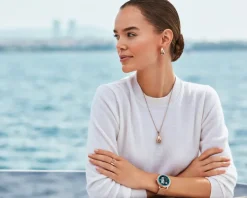 Naszyjnik ze stali szlachetnej - łezka